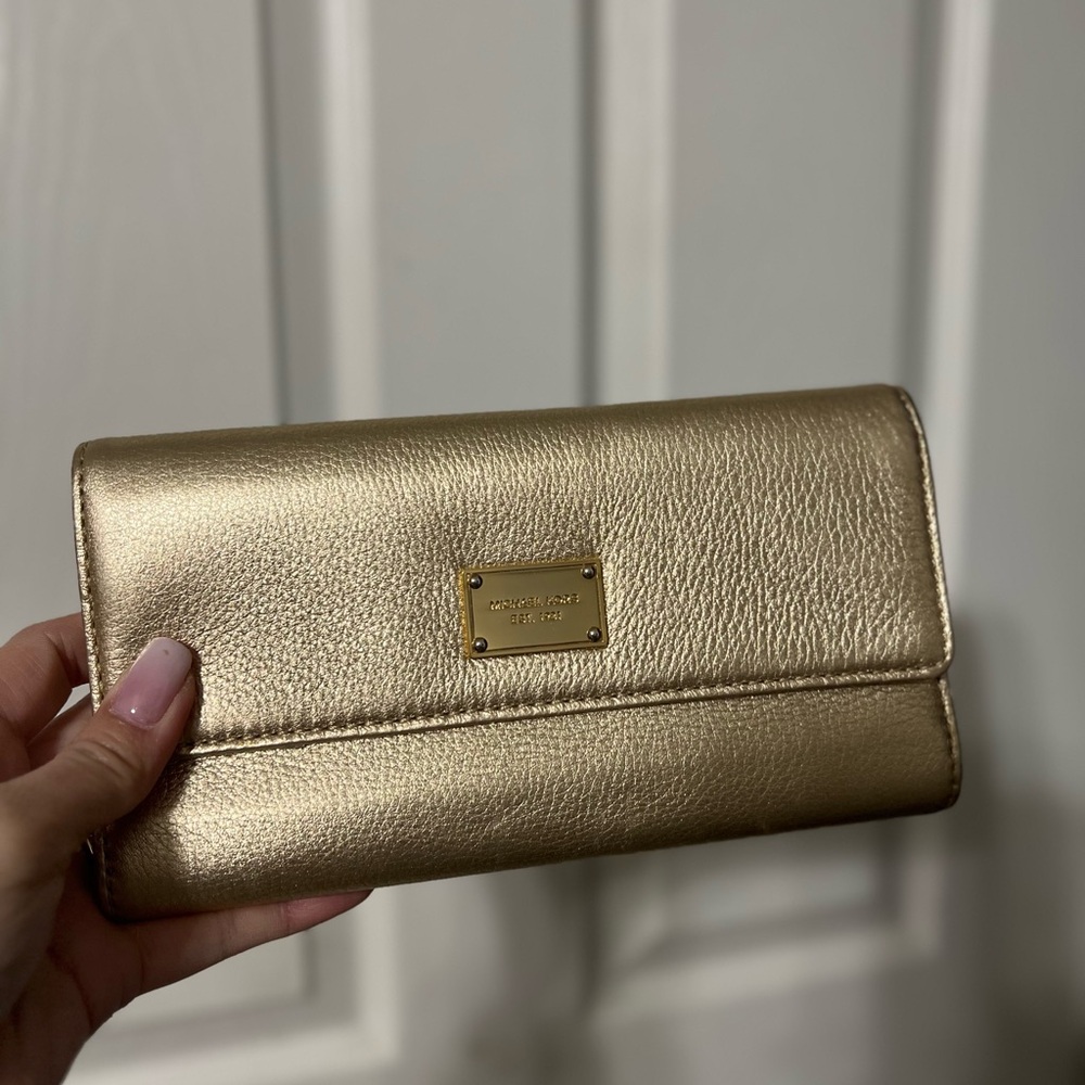 Michael Kors Gold Women's Wallet